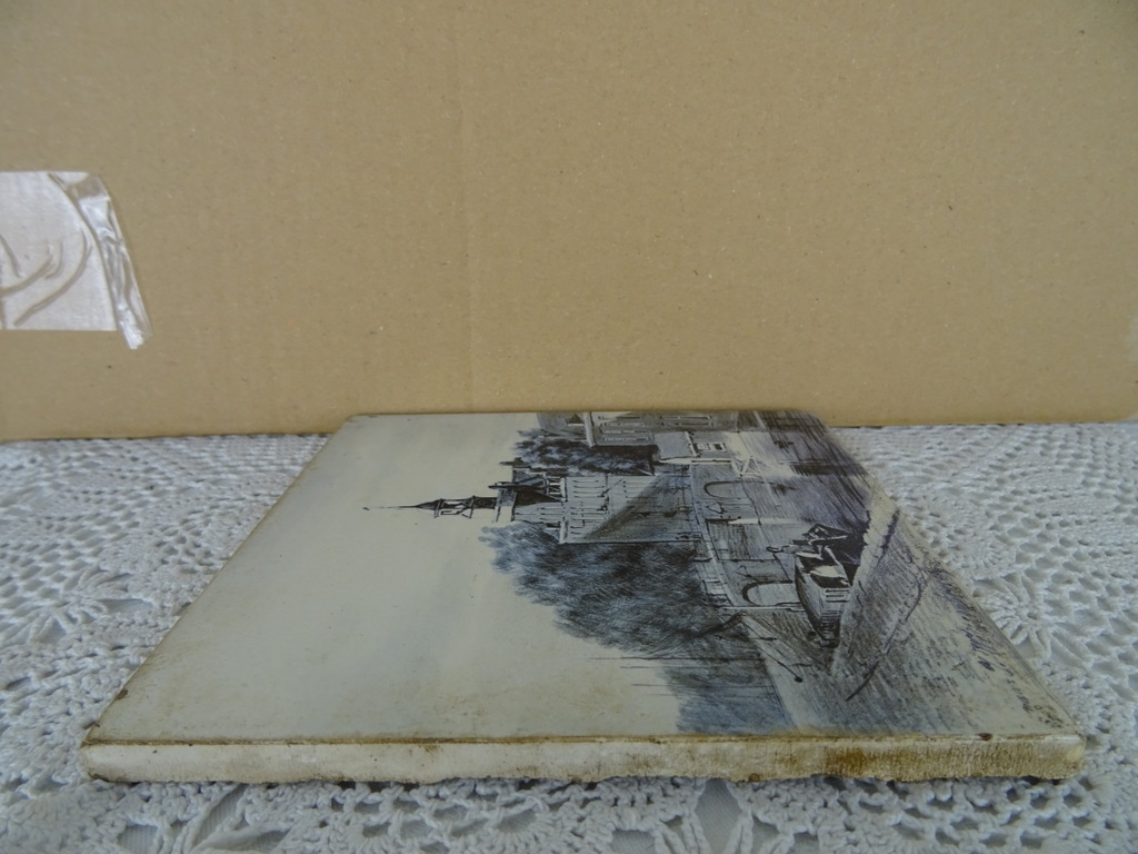 Antieke Delfts blauwe tegel Petrus Regout - Afbeelding 17