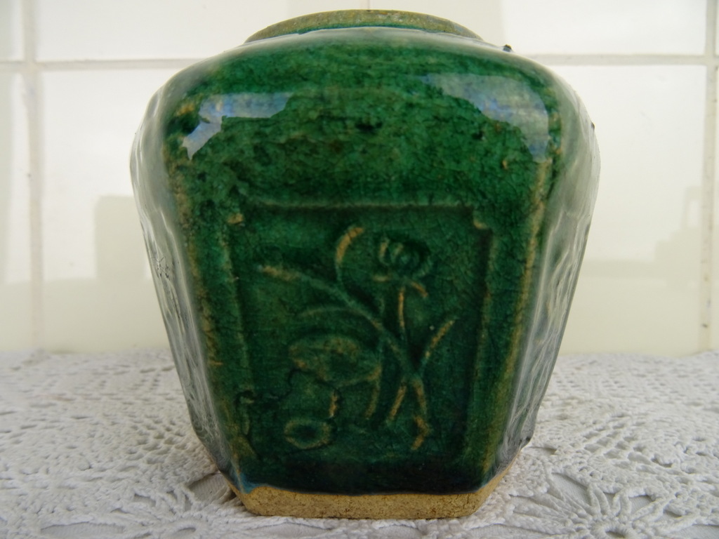 Prachtige aardewerk gemberpot - Afbeelding 4