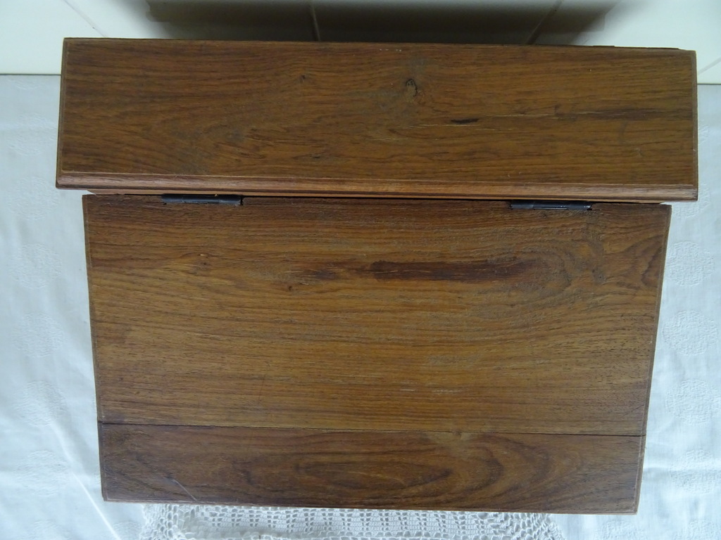 Antieke houten mobiele lessenaar - Afbeelding 6