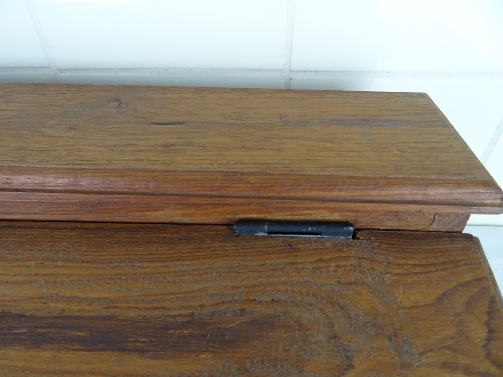 Antieke houten mobiele lessenaar - Afbeelding 8