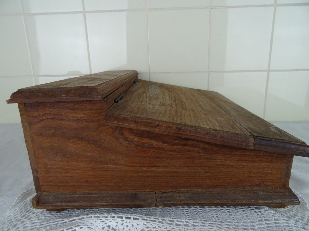 Antieke houten mobiele lessenaar - Afbeelding 21