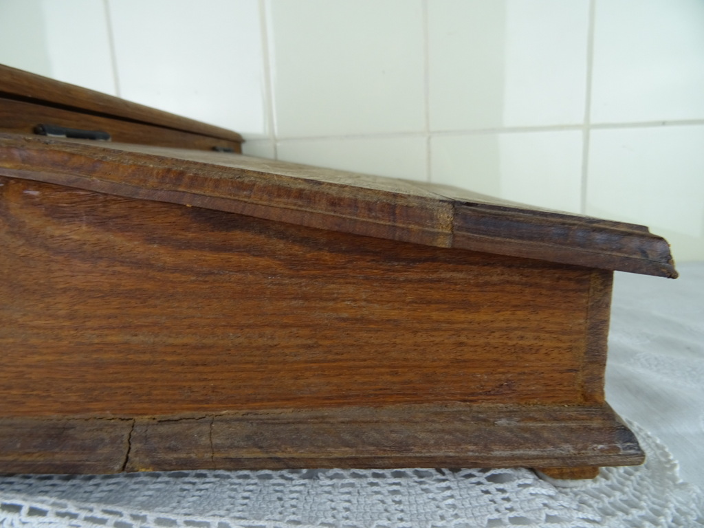 Antieke houten mobiele lessenaar - Afbeelding 23