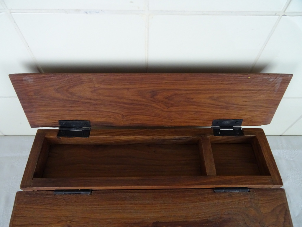 Antieke houten mobiele lessenaar - Afbeelding 25