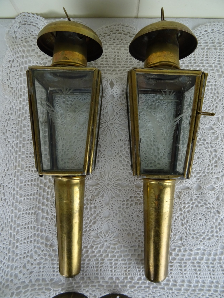 Set antieke koetslampen - Afbeelding 24