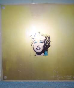 Andy Warhol lamp Marilyn Monroe