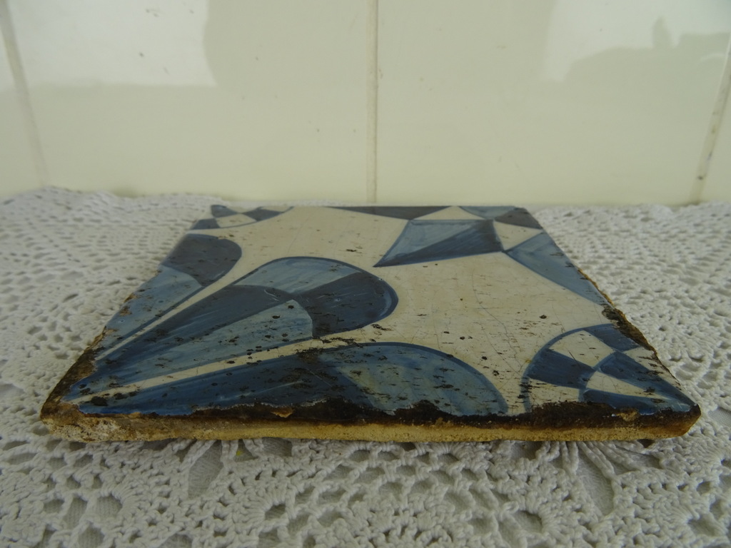 Art deco Delfts blauwe tegel - Afbeelding 4