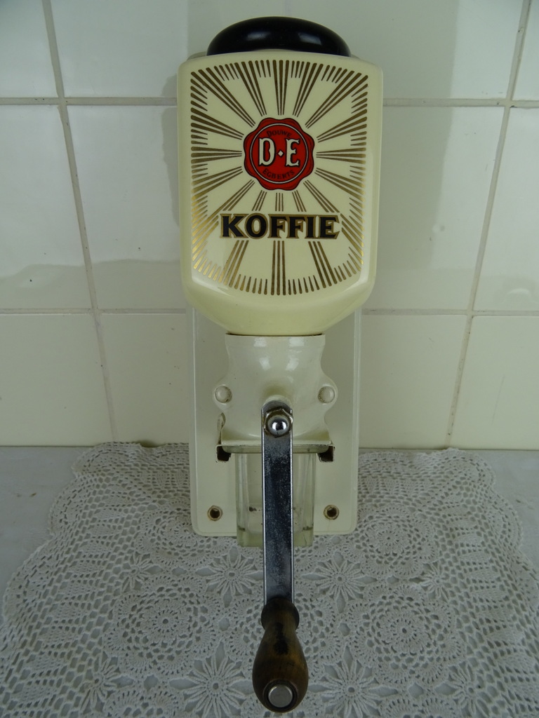 Creatie Hover Afleiden Vintage Douwe Egberts koffiemolen - Curiosa en Kunst.nl