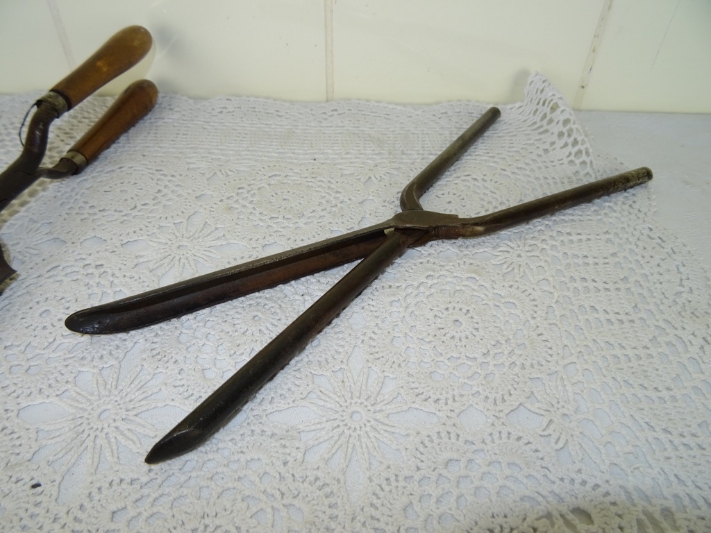 Set antieke krultangen - Afbeelding 8