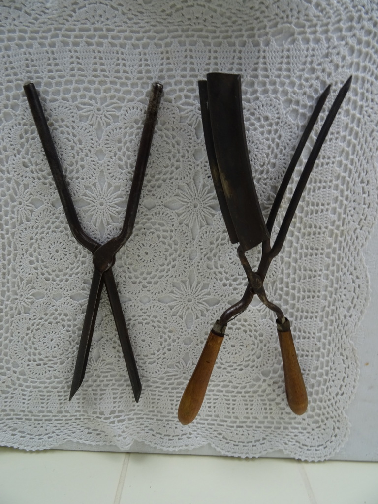 Set antieke krultangen - Afbeelding 14