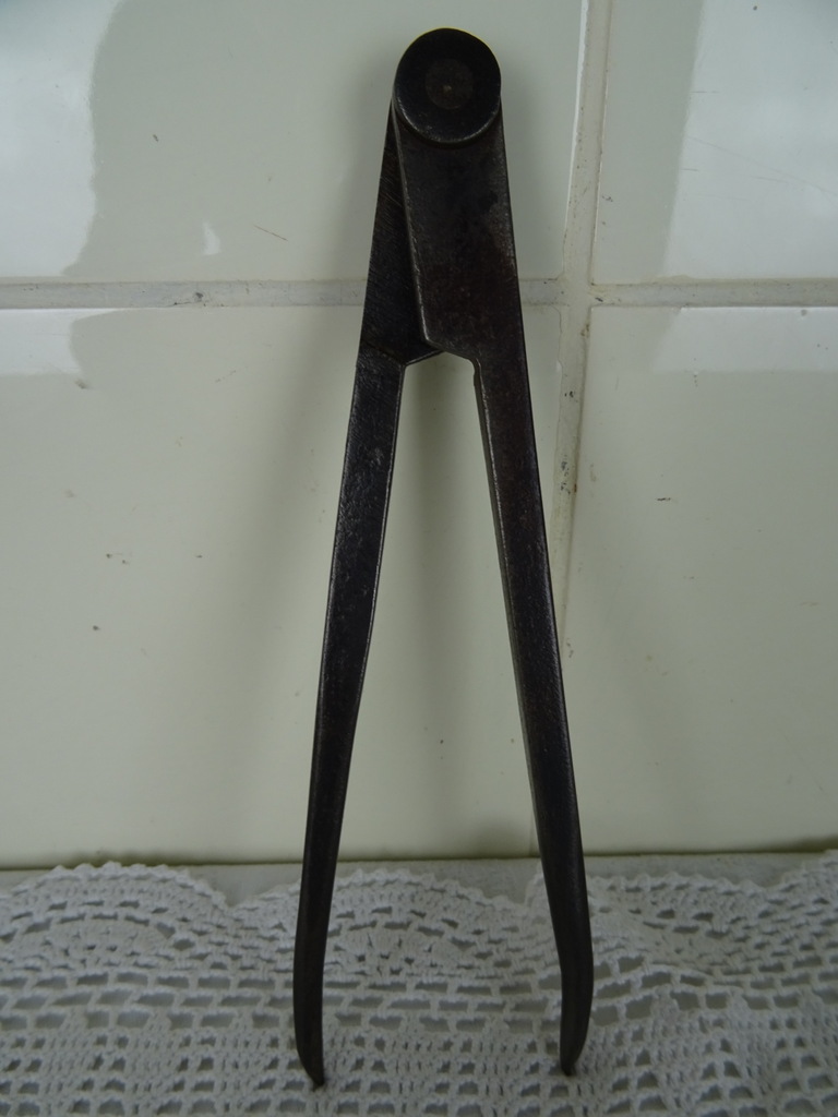 Antieke metaalpasser - Afbeelding 2