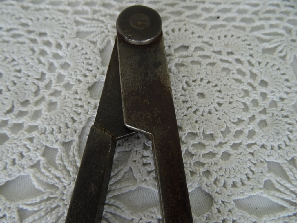 Antieke metaalpasser - Afbeelding 5