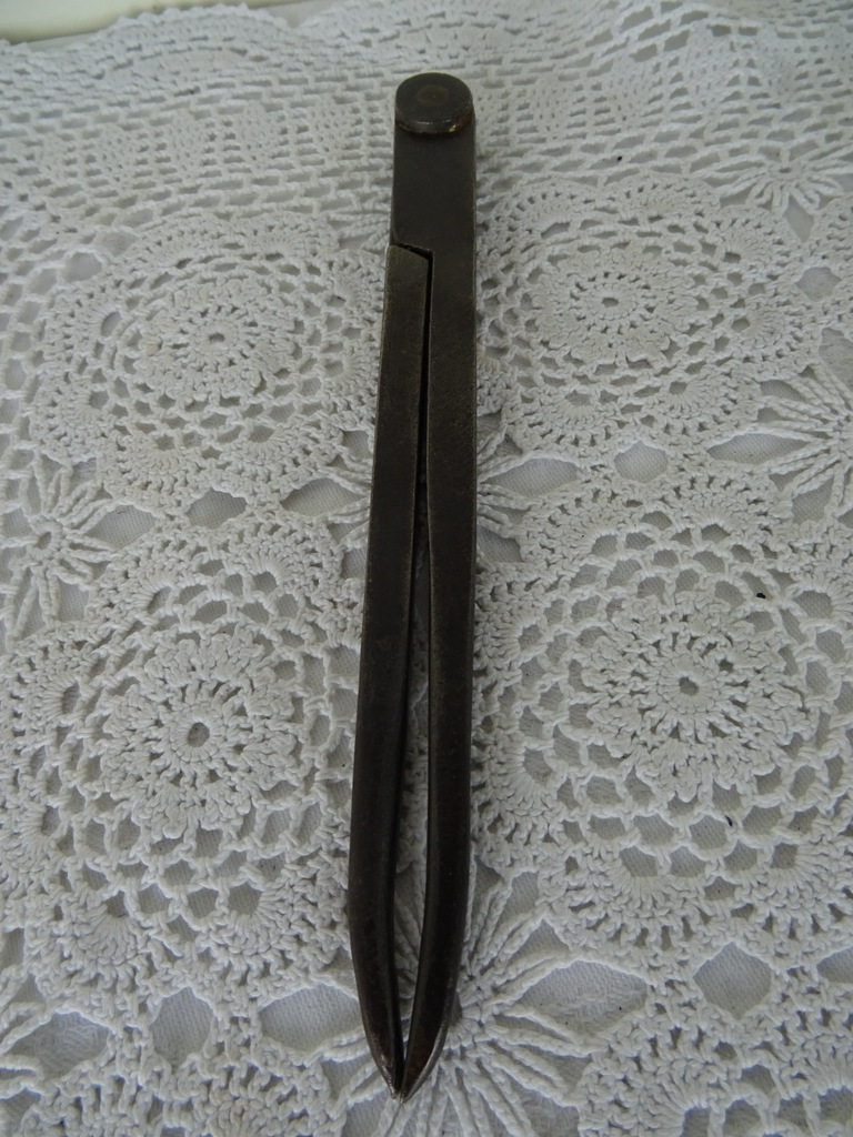 Antieke metaalpasser - Afbeelding 10