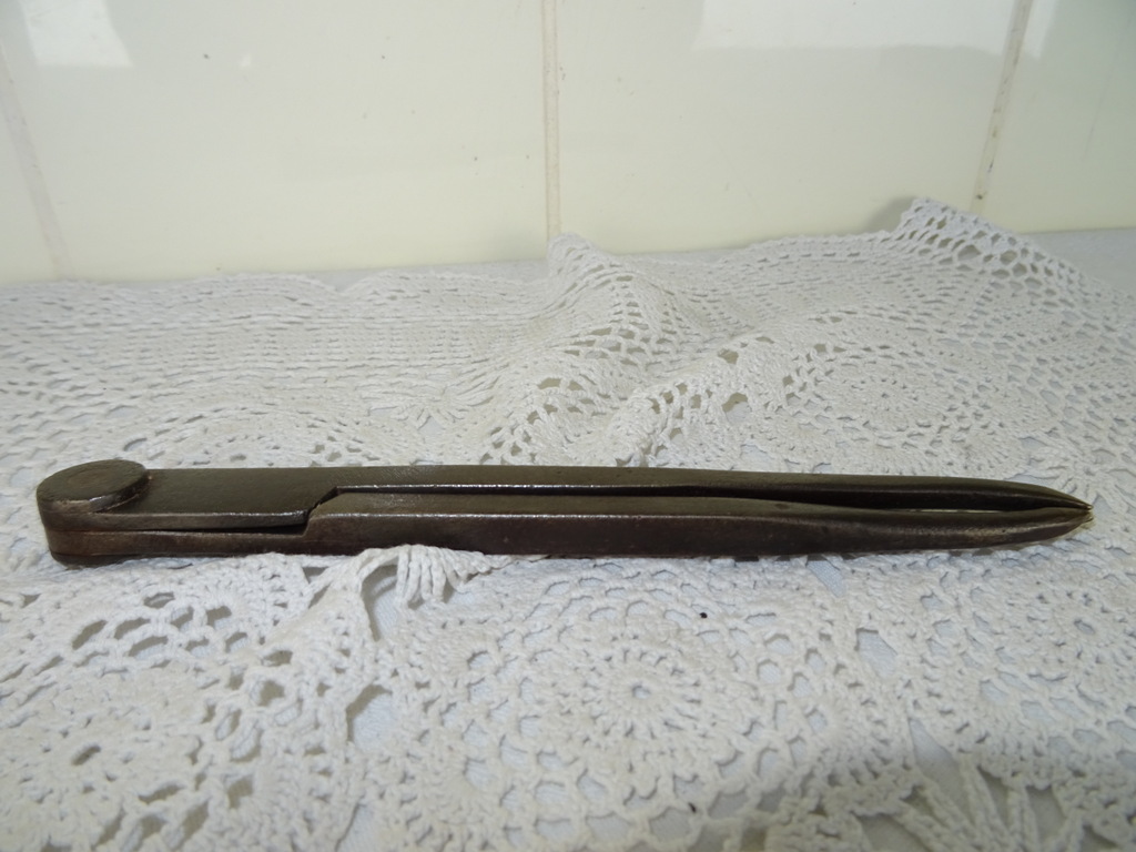 Antieke metaalpasser - Afbeelding 13