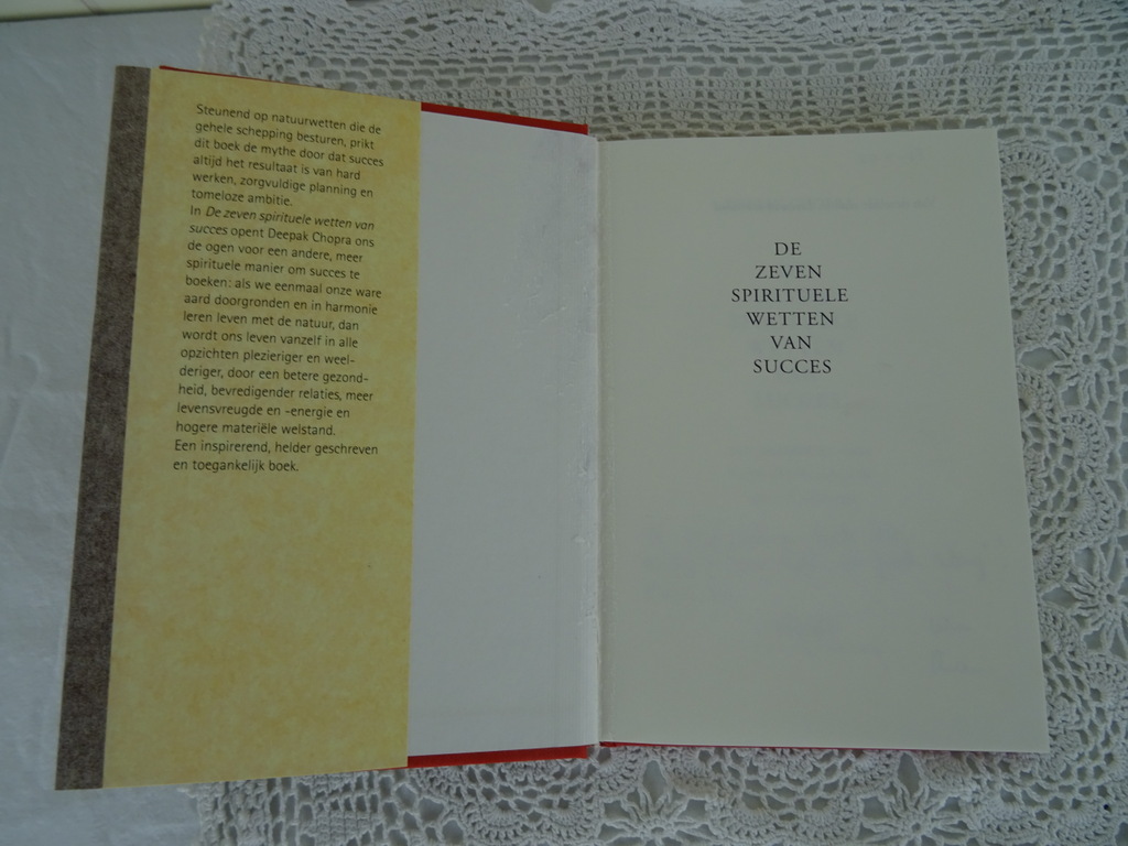 Deepak Chopra De zeven spirituele wetten van succes - Curiosa en Kunst.nl