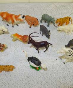 Collectie miniatuur dieren