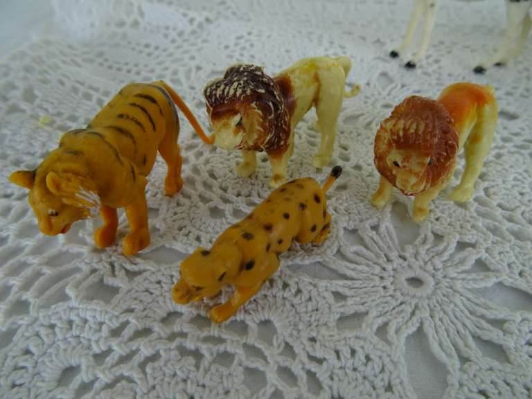 Collectie miniatuur dieren