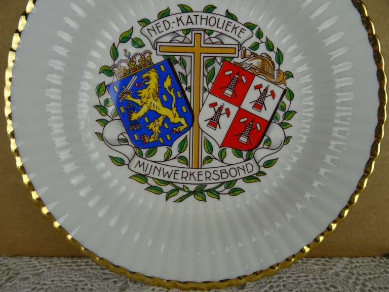 Alternative view of Vintage wandbord Mijnwerkersbond