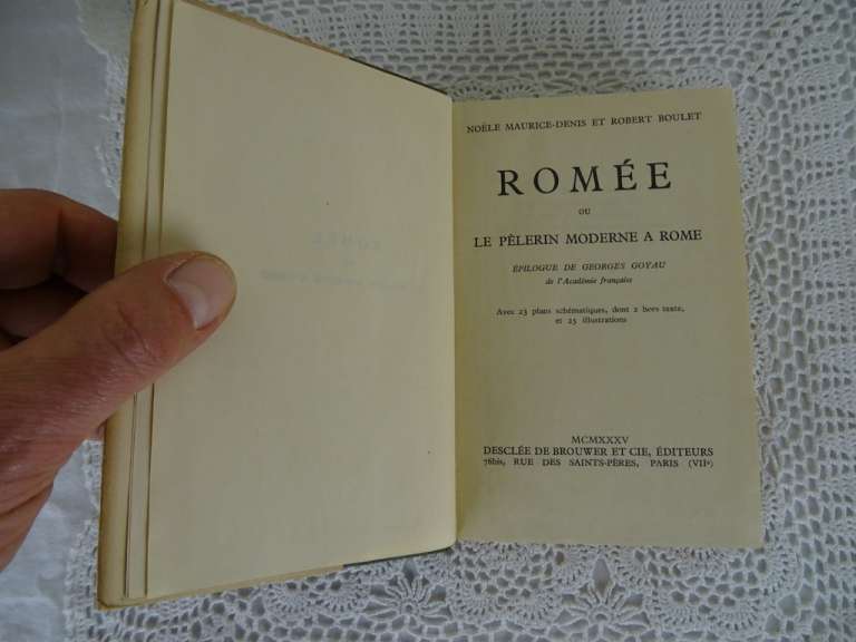 Romée ou le pelerin moderne a Rome