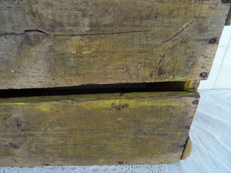Vintage houten Leeuw Bier krat