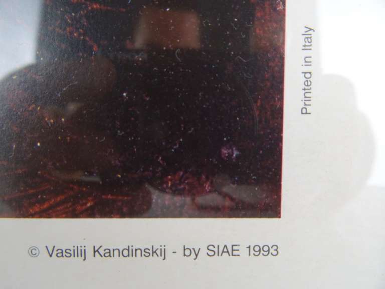 Wasilij Kandinsky Falce print in lijst
