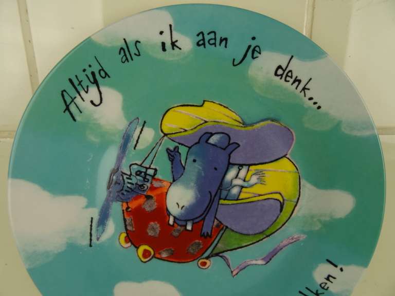 Douwe Egberts bordjes Altijd als ik aan je denk