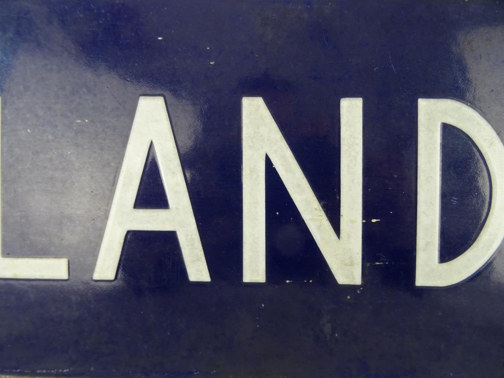 Vintage straatnaambord Nieuwlandstraat - Afbeelding 10