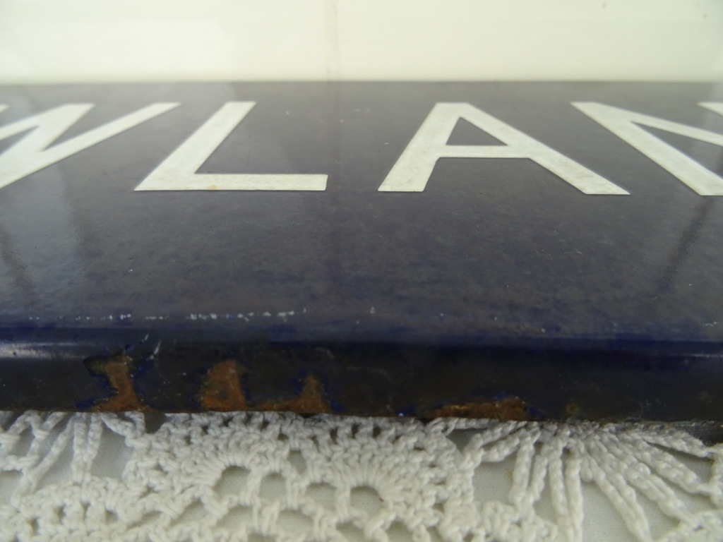 Vintage straatnaambord Nieuwlandstraat - Afbeelding 20