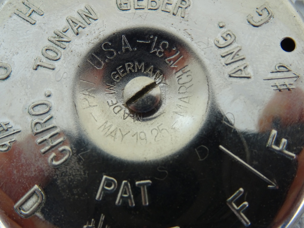 Antiek stemapparaatje in leren etuis - Afbeelding 7