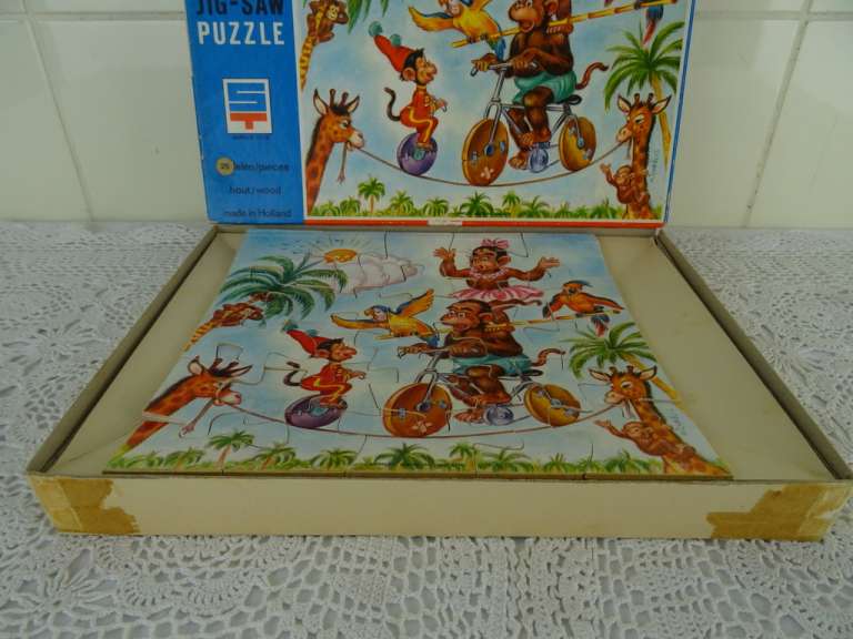 Vintage Simplex puzzel Circus