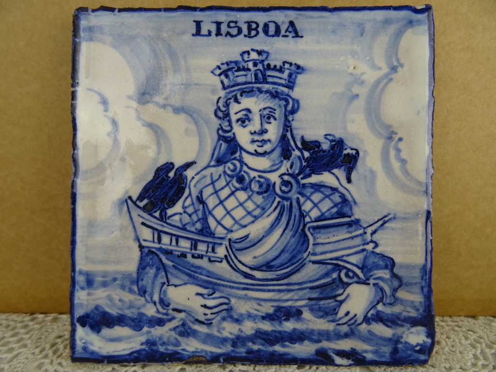 Delfts blauwe Tegel Heilige Maria Sterre der Zee
