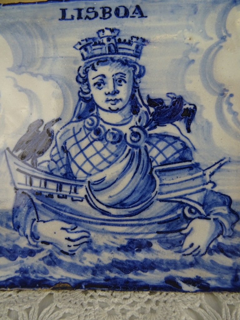 Delfts blauwe Tegel Heilige Maria Sterre der Zee - Afbeelding 4