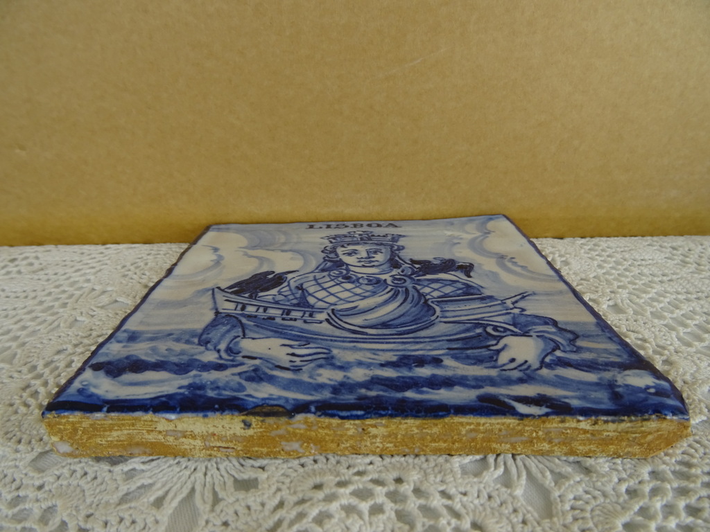 Delfts blauwe Tegel Heilige Maria Sterre der Zee - Afbeelding 5