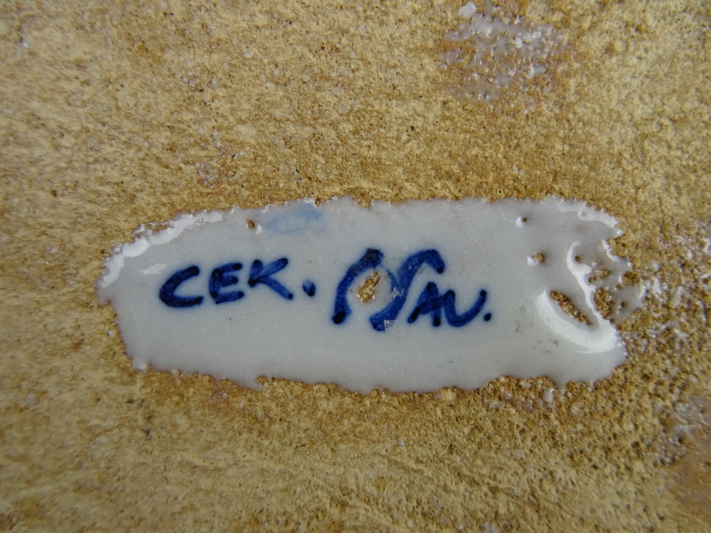 Delfts blauwe Tegel Heilige Maria Sterre der Zee - Afbeelding 11