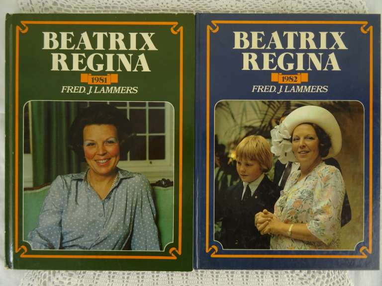 Beatrix Regina 1981 en 1982 Fred J. Lammers