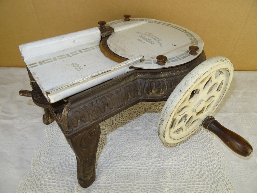 Antieke snijmachine Alexanderwerk