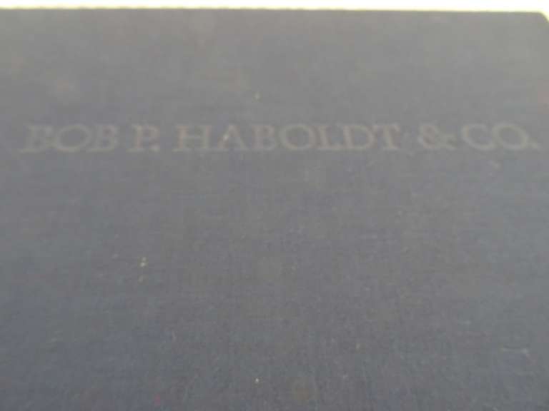 Vintage kunstcatalogus Bop P. Haboldt & Co.