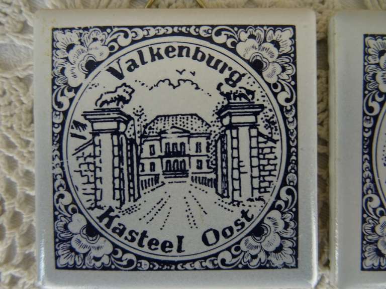 Vintage tegeltjes Valkenburg