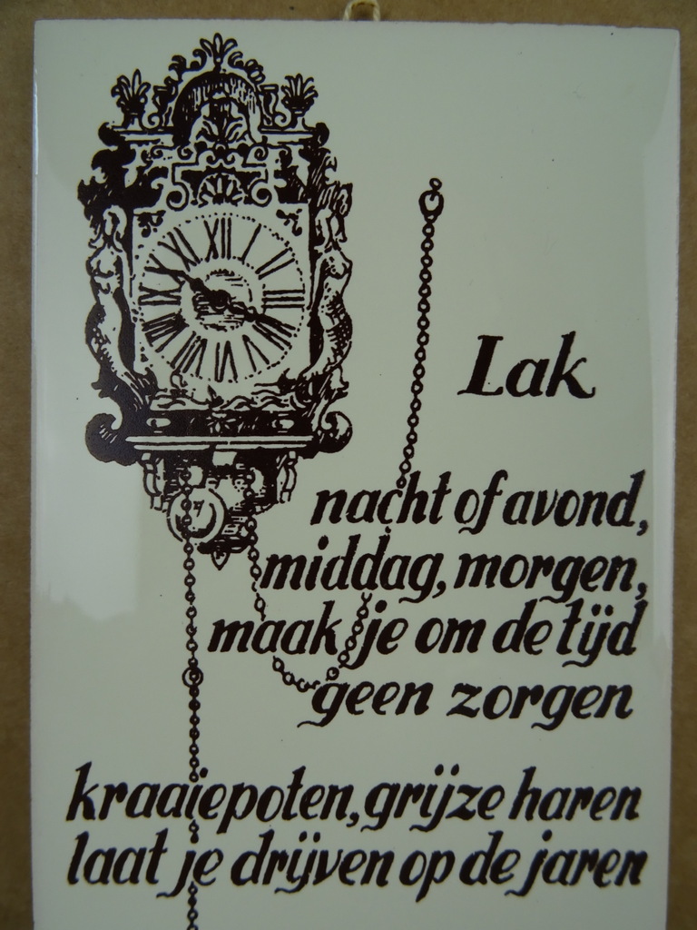 Vintage Mosa tegel Toon Hermans Lak - Afbeelding 2
