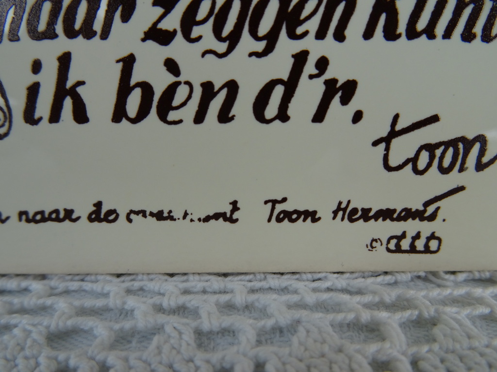 Vintage Mosa tegel Toon Hermans Lak - Afbeelding 5