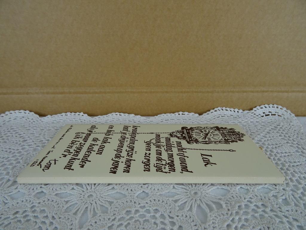 Vintage Mosa tegel Toon Hermans Lak - Afbeelding 7