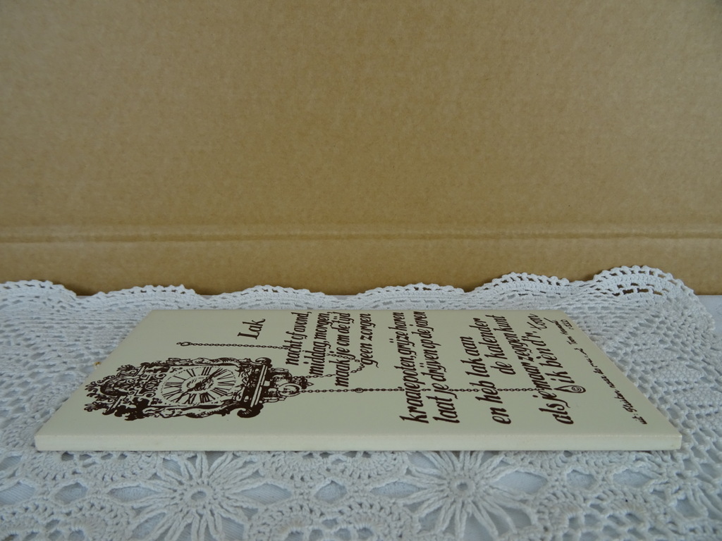 Vintage Mosa tegel Toon Hermans Lak - Afbeelding 9