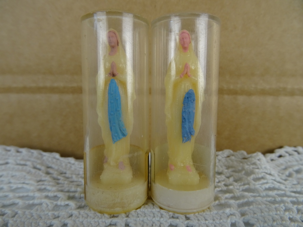 Antieke miniatuur Mariabeeldjes uit Banneux - Afbeelding 2