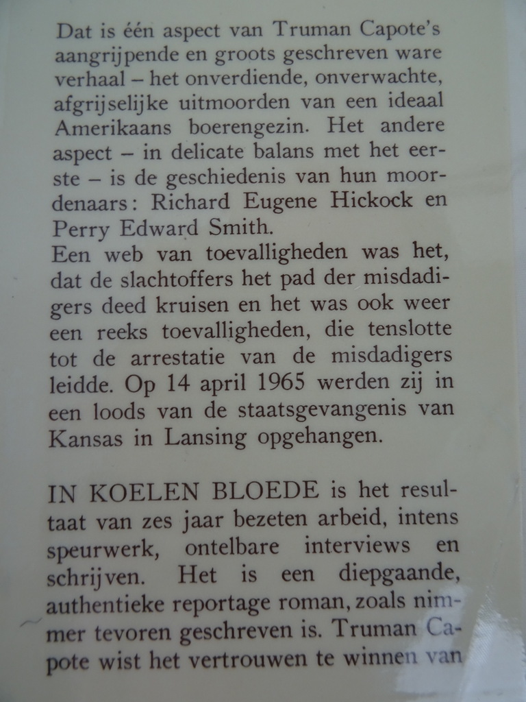 In koelen bloede door Truman Capote - Afbeelding 6
