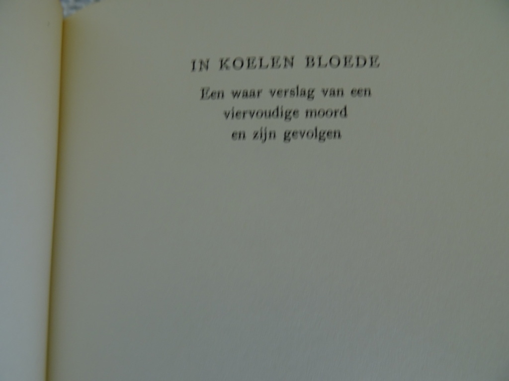 In koelen bloede door Truman Capote - Afbeelding 7