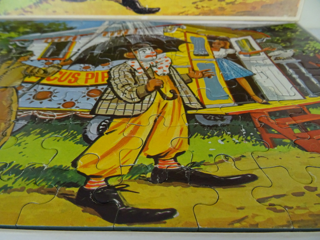 Vintage Pipo de clown puzzel - Afbeelding 4