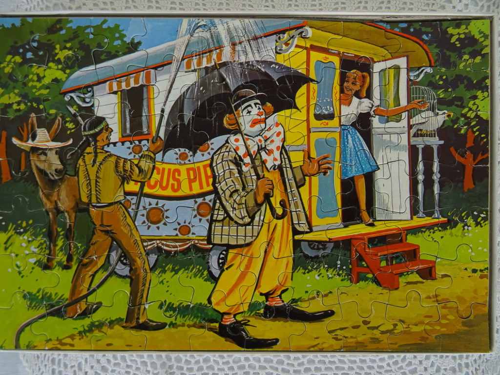 Vintage Pipo de clown puzzel - Afbeelding 6
