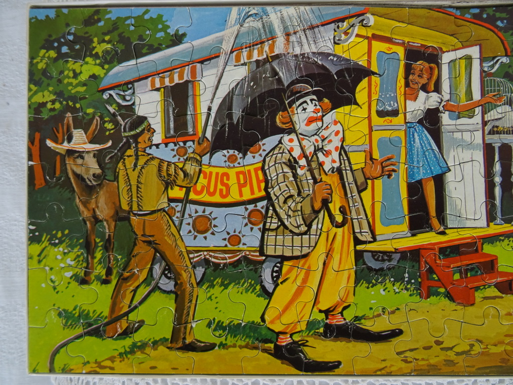 Vintage Pipo de clown puzzel - Afbeelding 7