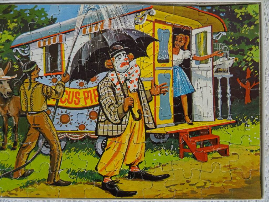 Vintage Pipo de clown puzzel - Afbeelding 8