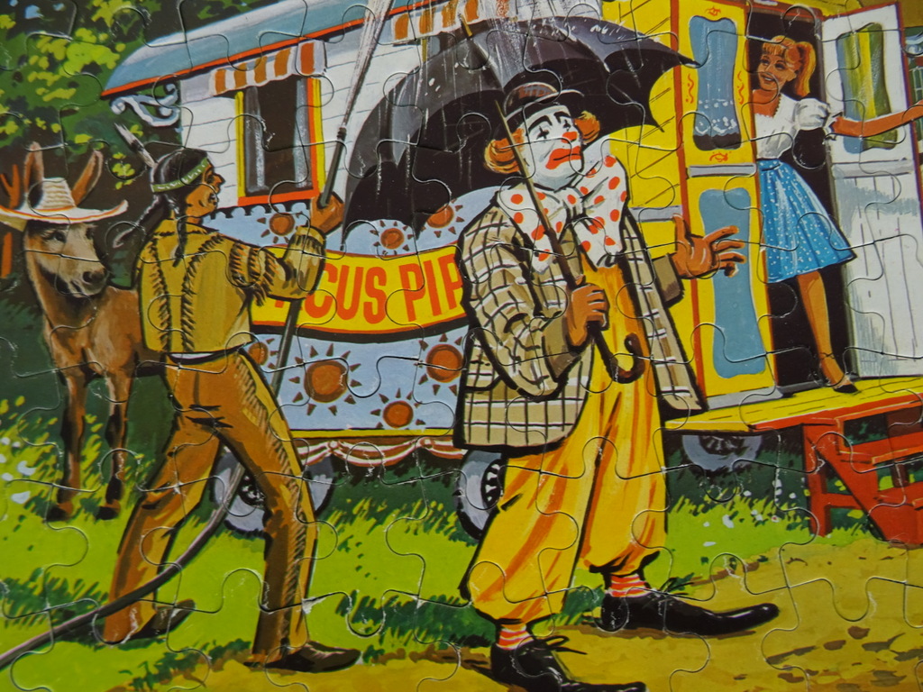 Vintage Pipo de clown puzzel - Afbeelding 9