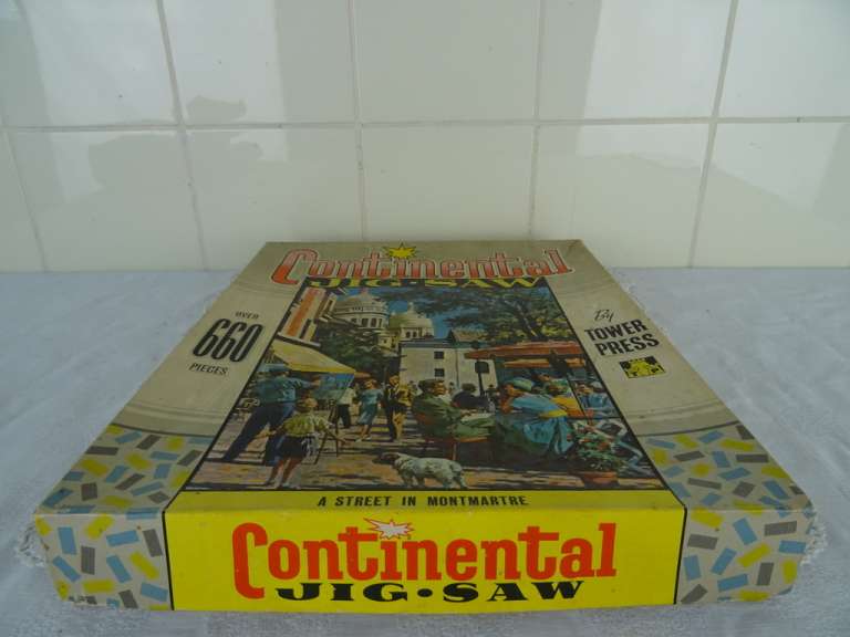 Vintage Tower Press Continental puzzel
